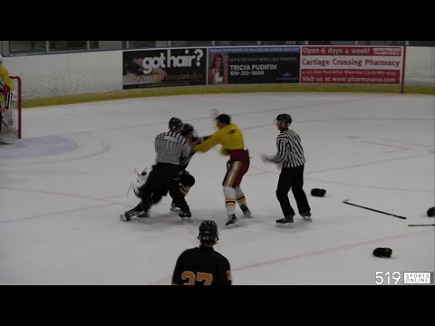 GOJHL Preseason - Hamilton Kilty B's vs Waterloo Siskins