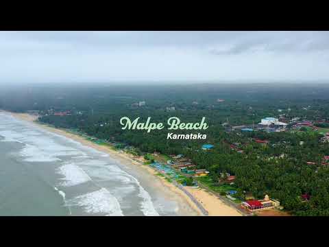 Malpe Beach, Udupi: Discover Karnataka's Stunning Coastline | HQ Drone Views
