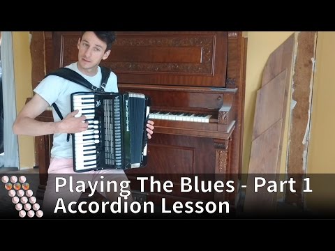 Accompanying blues on the accordion - Structure and rhythm Video