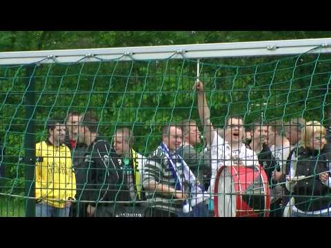 vv Drechtstreek: supporters GVV'63 uitzwaaien (deel1)
