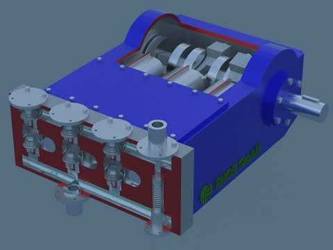 Triplex plunger pump