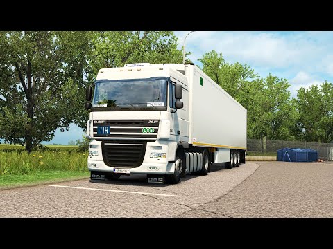 ETS2 1.35 ProMods 2.41 RusMap 1.9.0 DAF XF105 Vienna - Vitebsk Part 2 of 2