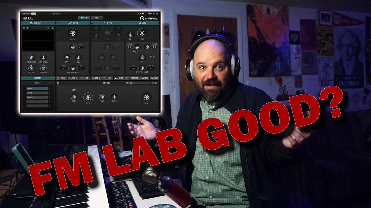 Cubase 15's FM Lab is Pretty Cool!!