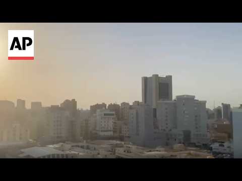 Video Thumbnail: Sirens sound over Kuwait City following US attacks on Iran's military sites