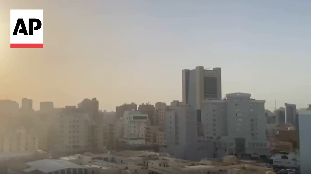 Video | Sirens sound over Kuwait City following US attacks on Iran's military sites