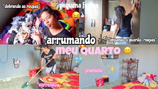 ARRUMANDO O MEU QUARTO 🪣🧹🧺 *dia de faxina*
