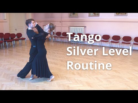 Tango Silver Level Choreography | Back Open Promenade, Brush Tap