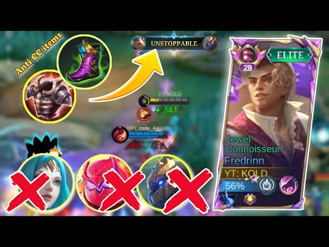 Fredrinn vs Crowd Control Heroes — The Perfect Counter Build in Mobile Legends