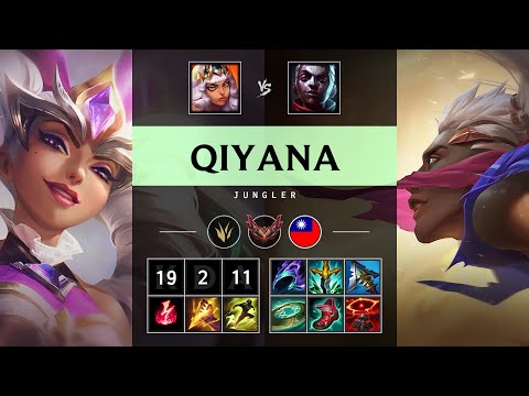 Qiyana Jungle vs Ekko - TW Grandmaster Patch 25.13