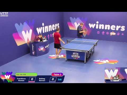 WINners CUP table 2  24.10 Tveritinov Roman - Boklag Roman  18:45