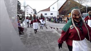 preview picture of video 'Fasnet 2013 - Umzug durch Waldhausen am 9. Februar 2013'