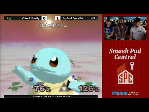 SPC 167 Melee Doubles Grand Finals - Cubs & Uberfig (Green) vs Psyfer & Spicy Boi (Blue)
