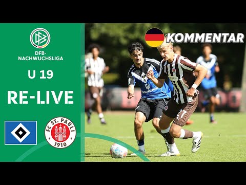 Hamburger SV U 19 vs. FC St. Pauli U 19 | RE-LIVE | U 19-DFB-NACHWUCHSLIGA 25/26
