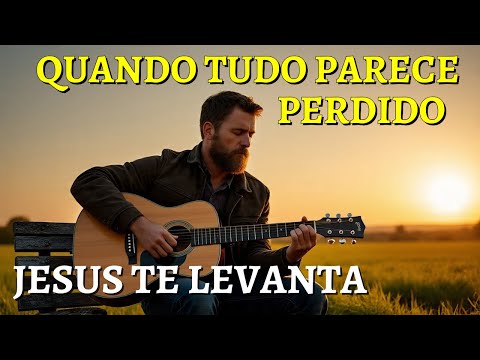 🎵 Quando Tudo Parece Perdido, Jesus Te Levanta | Louvor Sertanejo Gospel Para Curar a Alma