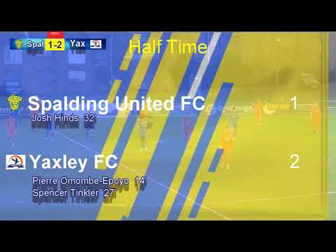 Spalding Utd FC v Yaxley FC