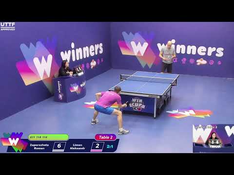 WINners CUP table 2  19.12  Zaporozhets Roman - Liman Aleksandr  15:30