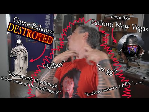 Game Balance in Fallout: New Vegas (and other games)