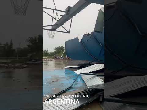 Wreaks Havoc across the region Villaguay, Entre Ríos Province, Argentina#disaster