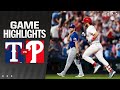 Rangers vs. Phillies Game Highlights (5/21/24) | MLB Highlights