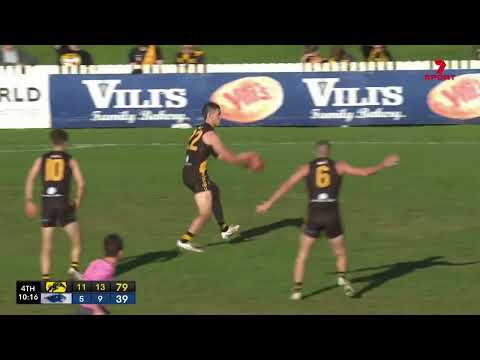 Rd 18 Hostplus SANFL Snapshot - Glenelg's Matt Allen intercepts & goals