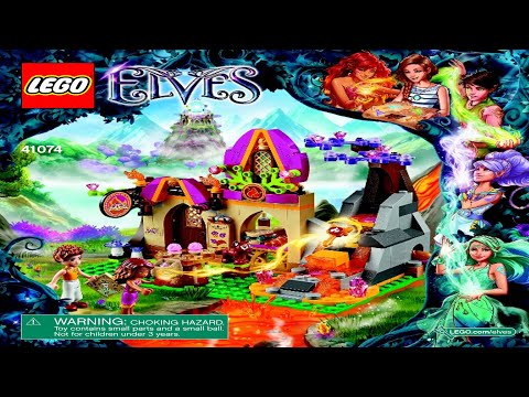 LEGO instructions - Elves - 41074 - Azari and the Magical Bakery