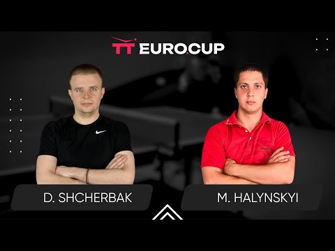 16:45 Denys Shcherbak - Mykola Halynskyi 21.04.2024 TT Euro.Cup Ukraine Elite. TABLE 3