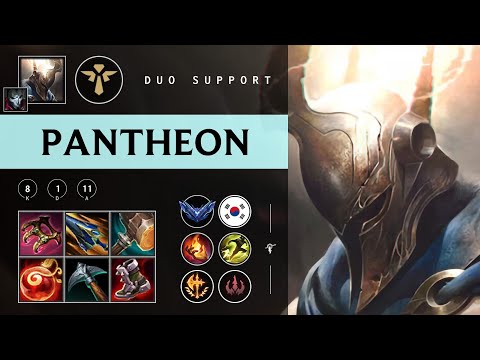 Pantheon Support vs Seraphine - KR Diamond Patch 25.24
