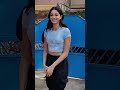 Actress Ananya Pandey Flaunt Her Figure In This T Shirts At Outside Gym Shorts Viralshorts