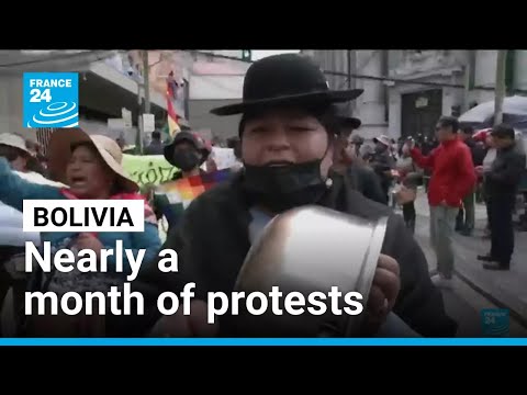 Bolivia at 'breaking point,' president warns protesters
