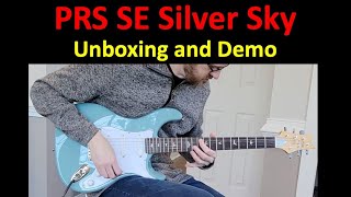 Video thumbnail for PRS SE Silver Sky - Unboxing, Demo, and Review by davlav Music
