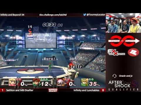 IaB34 PM - Sethlon and MB Disafter vs Infinity and Lunchables - Winners Semis