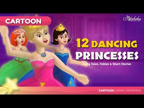 12 Dancing Princesses Fairy Tales and Bedtime Stories for Kids in English