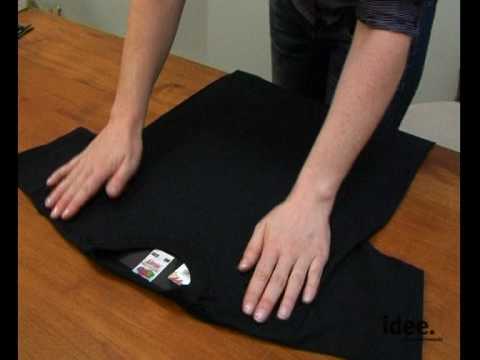 idee. Tipp Nr. 022 - T-Shirt gestalten mit Stift, Pinsel und Schablone