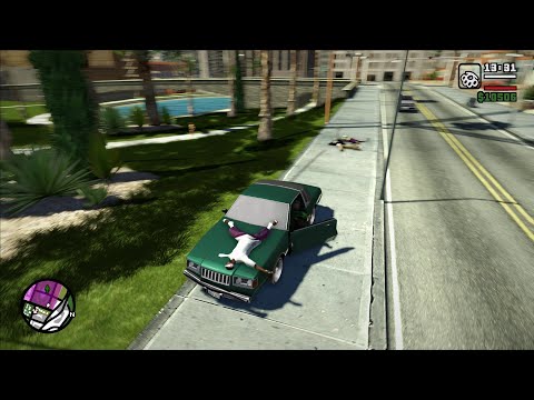 GTA San Andreas Ultra Graphics Gameplay PART 23 "Doberman" Mission