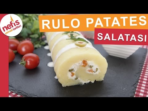 Rulo Patates Salatası - Salata Tarifleri - Nefis Yemek Tarifleri Video