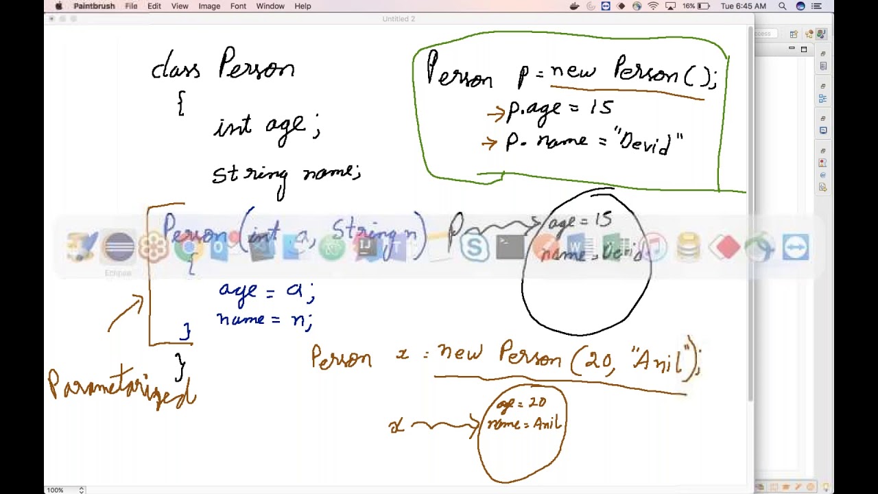 Basic Java Part 12: Constructor in java