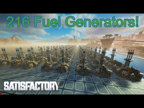 32GW and 1200 Crude Oil/m Turbo Fuel Power Plant - Satisfactory