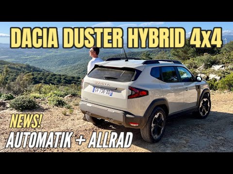 DACIA DUSTER Hybrid 4x4: Allrad mit Automatik - neue Variante auch für den BIGSTER | News | 2025