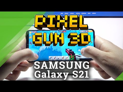 Test Game Pixel Gun 3D on SAMSUNG Galaxy S21 | Exynos 2000 | 8 GB RAM | Gameplay - FPS Check