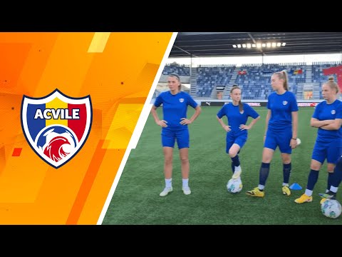 Naționala feminină a Moldovei, ultimul antrenament înaintea meciului cu Elveția