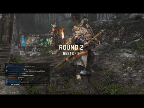 For Honor: Nobushi 1v2 CLUTCH