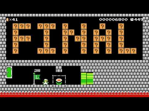 素早く動こう!時間制限の城3/Time limit castle by ★kuno★ - Super Mario Maker 2 - No Commentary 1ca