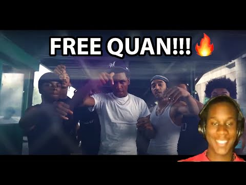 FREE QUAN !!!🔥| AJ Wvtts x OY Quan x CJ Goon - Dead Spliff | REACTION