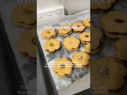 Not presentable cookies v1 @nextcraving #cookies #baking #recipe #dessert #biscuits