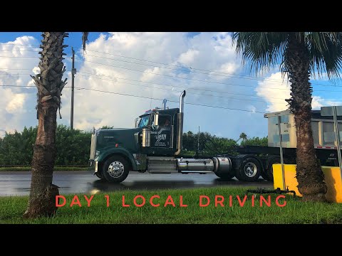 Day 1 As A Local Truckdriver | The Passenger Side Blues