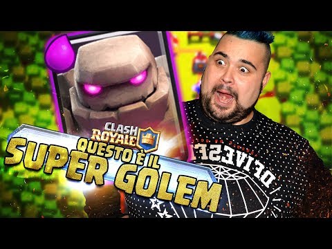 CLASH ROYALE : Questo è il Super Golem