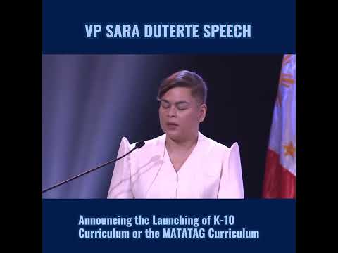 Department of Education (DepEd) | Launching of the MATATAG Curriculum
