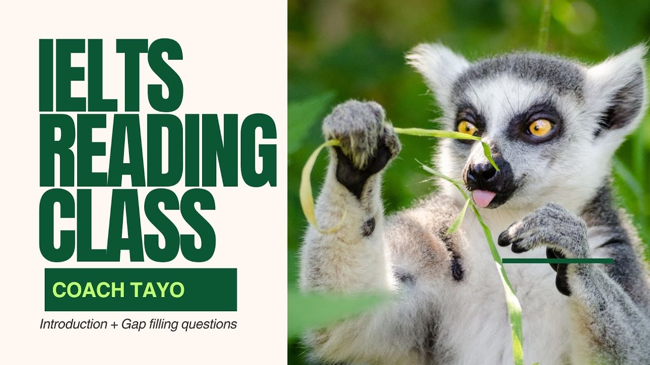 How to master IELTS Reading + how to solve gap filling questions