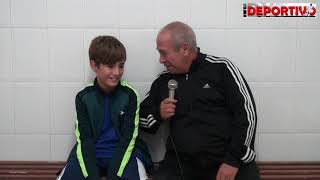 Vídeo entrevista a Izan Angulo, jugador del equipo Infantil del CF Calvari Benidorm