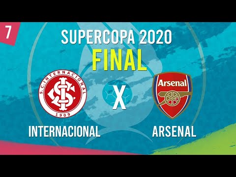 SUPERCOPA 2020 AO VIVO! FINAL 1 (IDA)  - INTERNACIONAL X ARSENAL